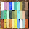 Pastel Square Composition 1 Photograph by Kathy Anselmo Pastel Square Composition 1 Photograph by Kathy Anselmo