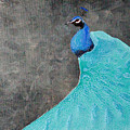 Peacock Style Painting by Laurel Best Peacock Style Painting by Laurel Best