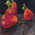 Pears in Reflection Painting by Maria Hunt Pears in Reflection Painting by Maria Hunt
