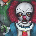 Pennywise Painting by Abril Andrade Pennywise Painting by Abril Andrade