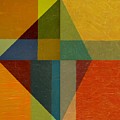 Perspective in Color Collage Painting by Michelle Calkins Perspective in Color Collage Painting by Michelle Calkins