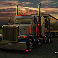 Peterbilt at Dusk Photograph by Randy Harris Peterbilt at Dusk Photograph by Randy Harris