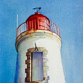 Phare de la Jetee - Les Sables d' Olonne Painting by Francoise Chauray Phare de la Jetee - Les Sables d' Olonne Painting by Francoise Chauray