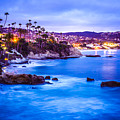 Picture of Laguna Beach California City at Night by Paul Velgos Picture of Laguna Beach California City at Night by Paul Velgos