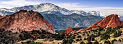 Pikes Peak Mountain Panorama - Colorado Springs Photograph by Gregory Ballos Pikes Peak Mountain Panorama - Colorado Springs Photograph by Gregory Ballos