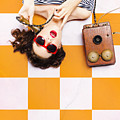 Pin-up Beauty Decision Making On Old Phone by Jorgo Photography - Wall Art Gallery Pin-up Beauty Decision Making On Old Phone by Jorgo Photography - Wall Art Gallery