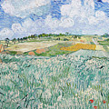 Plain near Auvers, 1890 Metal Print by Vincent Van Gogh