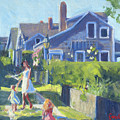 Playing On Front Street by Candace Lovely Playing On Front Street by Candace Lovely