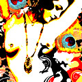 Nostalgic Seduction - Poetic Peacock Mixed Media by Chris Andruskiewicz Nostalgic Seduction - Poetic Peacock Mixed Media by Chris Andruskiewicz