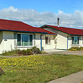Point Arena Lighthouse Keeper's Houses Lodging Photograph by David Oppenheimer