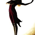 Poise in Silhouette Painting by Richard Young Poise in Silhouette Painting by Richard Young