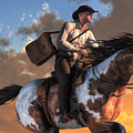 Pony Express Digital Art by Daniel Eskridge Pony Express Digital Art by Daniel Eskridge