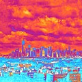 Pop Art Manhattan Photograph by Stacie Siemsen Pop Art Manhattan Photograph by Stacie Siemsen