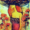 Poppies Lady by Suzann Sines Poppies Lady by Suzann Sines