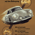 Porsche Nurburgring 1950s vintage poster Digital Art by Georgia Fowler Porsche Nurburgring 1950s vintage poster Digital Art by Georgia Fowler