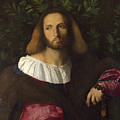 Portrait of a Poet Painting by Palma Vecchio Portrait of a Poet Painting by Palma Vecchio