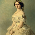 Portrait Of Princess Of Baden by Franz Xaver Winterhalter Portrait Of Princess Of Baden by Franz Xaver Winterhalter