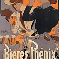 Poster Advertising Phenix Beer by Adolf Hohenstein Poster Advertising Phenix Beer by Adolf Hohenstein