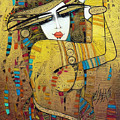 Poupoupidou Painting by Albena Vatcheva Poupoupidou Painting by Albena Vatcheva