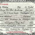 Prohibition Prescription Certificate Krazy Kat Klub Photograph by David Patterson Prohibition Prescription Certificate Krazy Kat Klub Photograph by David Patterson