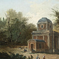 Project for the Pavillon de Cleves of Maupertuis Painting by Hubert Robert Project for the Pavillon de Cleves of Maupertuis Painting by Hubert Robert