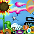 Psychedelic Dreamscape I by Robert Morin Psychedelic Dreamscape I by Robert Morin
