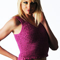 Purple crochet Photograph by Robert WK Clark Purple crochet Photograph by Robert WK Clark