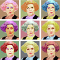 Pussy Galore - Nine Lives - Mollie Sugden Portrait, Are You Being Served? by BFA Prints