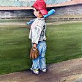 Put Me In Coach Painting by Sam Sidders Put Me In Coach Painting by Sam Sidders