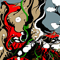 QUAD Epoch Mothers 4 VINES Drawing by Craig Tilley QUAD Epoch Mothers 4 VINES Drawing by Craig Tilley