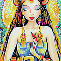 Quan Yin Painting by Eva Campbell Quan Yin Painting by Eva Campbell
