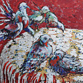 Quenching Thirst Painting by Jyotika Shroff Quenching Thirst Painting by Jyotika Shroff
