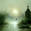 Quiet Abode Painting by Igor Medvedev Quiet Abode Painting by Igor Medvedev