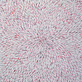 Radiation with Black and Red Painting by Dean Triolo Radiation with Black and Red Painting by Dean Triolo