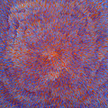Radiation with Blue and Red Painting by Dean Triolo Radiation with Blue and Red Painting by Dean Triolo