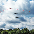 RAF Fly By Digital Art by Airpower Art RAF Fly By Digital Art by Airpower Art