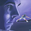 Rafael Nadal Painting by Quwatha Valentine Rafael Nadal Painting by Quwatha Valentine