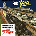 Railroad Workers Urgently Needed Painting by War Is Hell Store Railroad Workers Urgently Needed Painting by War Is Hell Store