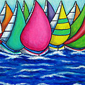 Rainbow Regatta by Lisa Lorenz Rainbow Regatta by Lisa Lorenz