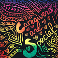 Rainbows Drawing by Carole Brecht Rainbows Drawing by Carole Brecht