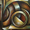 Random Containment Painting by Michael Lang Random Containment Painting by Michael Lang
