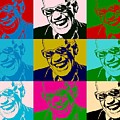 Ray Charles Pop Art Poster by Dan Sproul Ray Charles Pop Art Poster by Dan Sproul