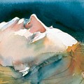 Reclining Head Study Painting by Barbara Pease Reclining Head Study Painting by Barbara Pease