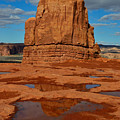 Red Rock Reflection by Tranquil Light Photography