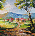 Red Roofs by Anthony Mwangi Red Roofs by Anthony Mwangi
