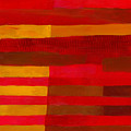 Red Stripes 1 Painting by Jane Davies Red Stripes 1 Painting by Jane Davies