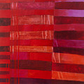 Red Stripes 2 Painting by Jane Davies Red Stripes 2 Painting by Jane Davies