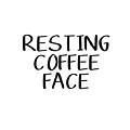 Resting Coffee Face-Art by Linda Woods Digital Art by Linda Woods Resting Coffee Face-Art by Linda Woods Digital Art by Linda Woods