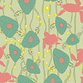 Retro Turtles Digital Art by April Burton Retro Turtles Digital Art by April Burton