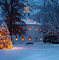 Richmond Vermont round church at Christmas Photograph by Jeff Folger Richmond Vermont round church at Christmas Photograph by Jeff Folger